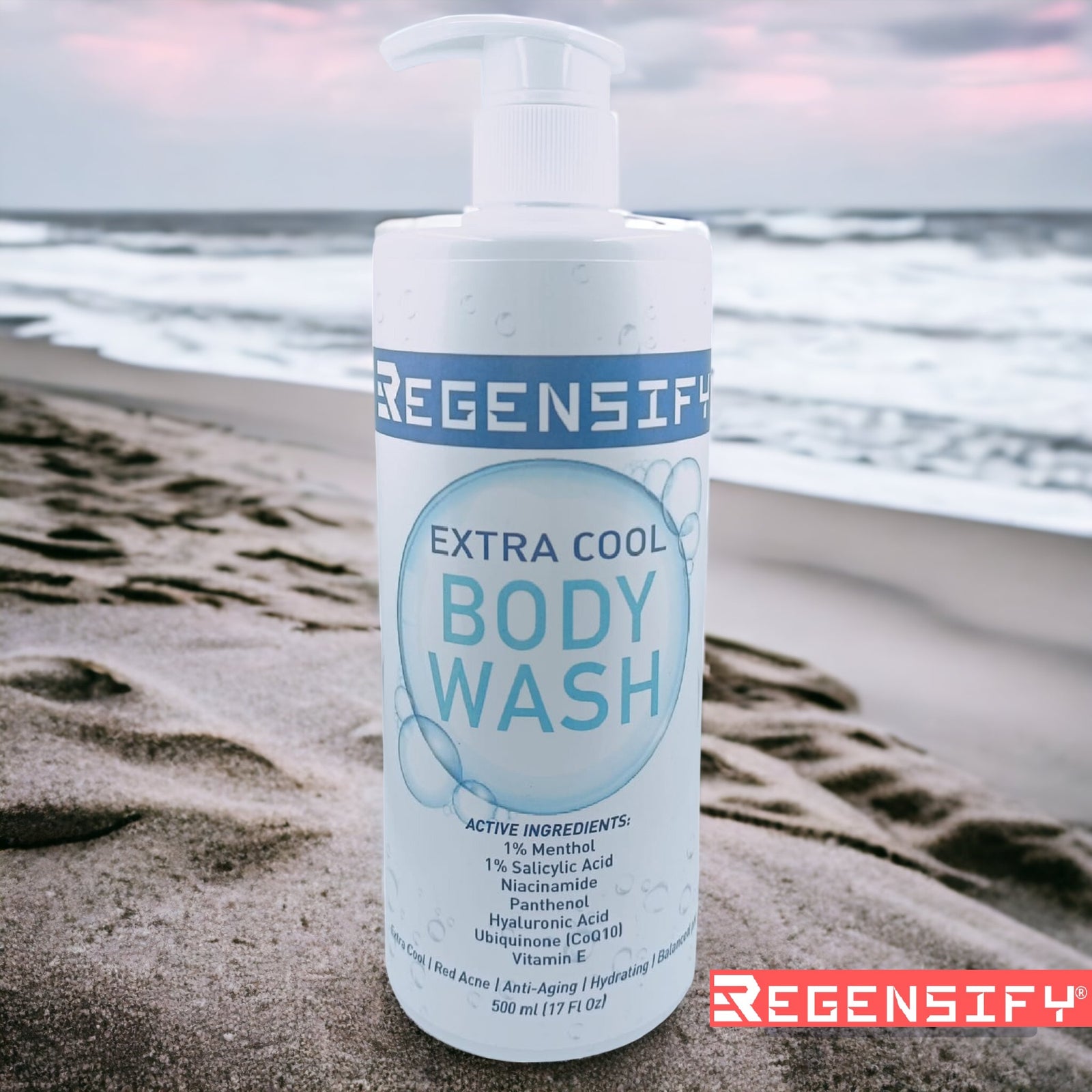 REGENSIFY Extra Cool Body Wash 500 ml