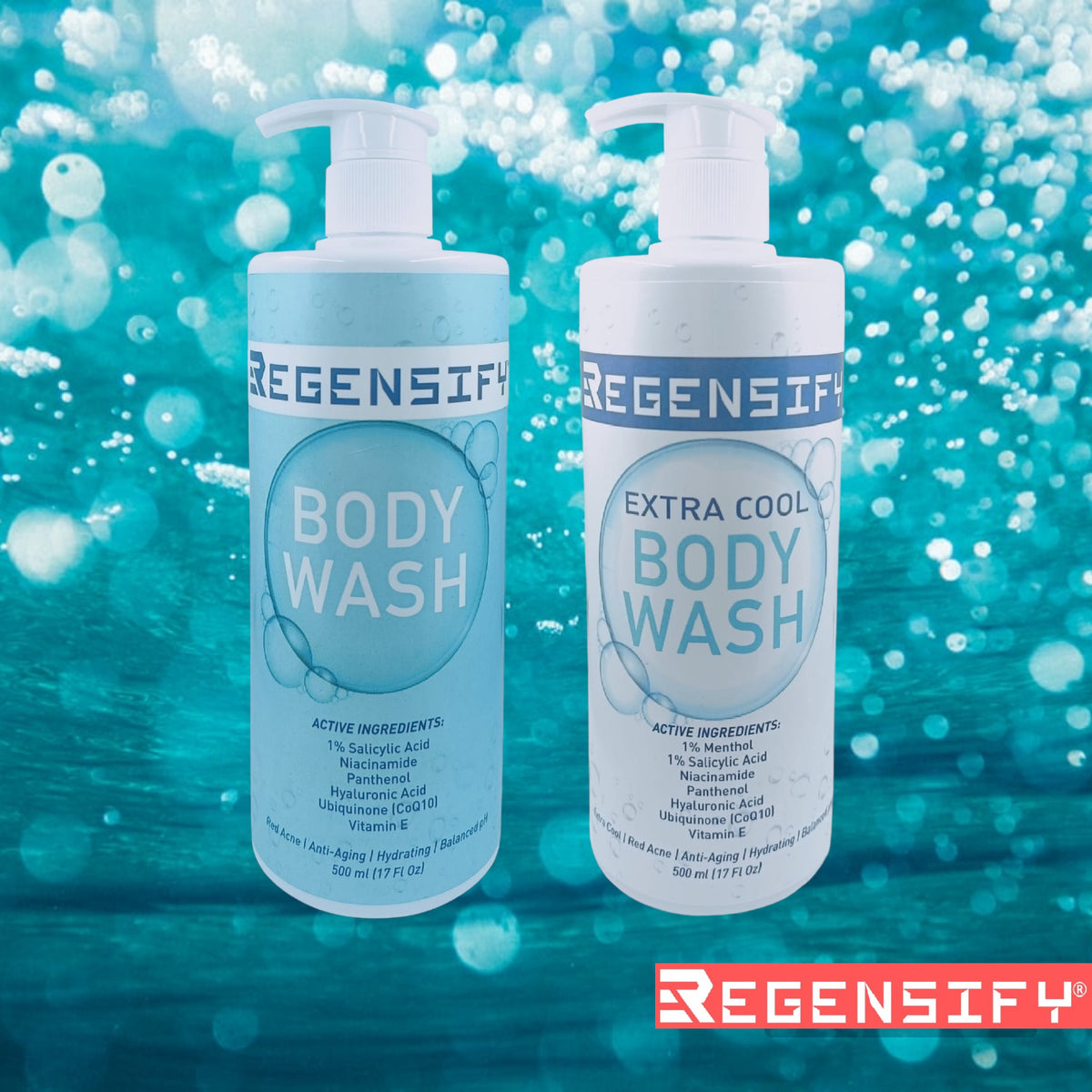 REGENSIFY Extra Cool Body Wash 500 ml