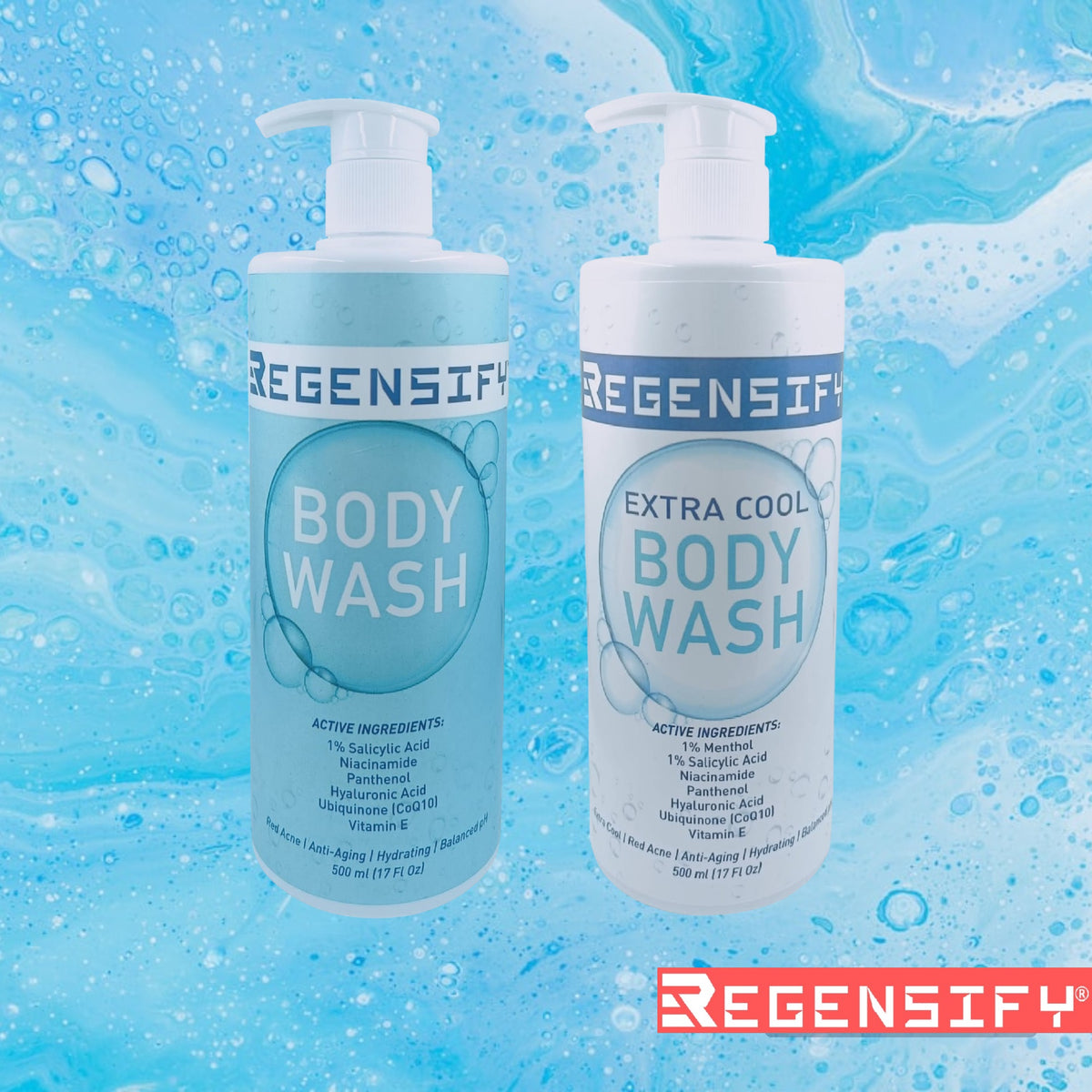 REGENSIFY Extra Cool Body Wash 500 ml