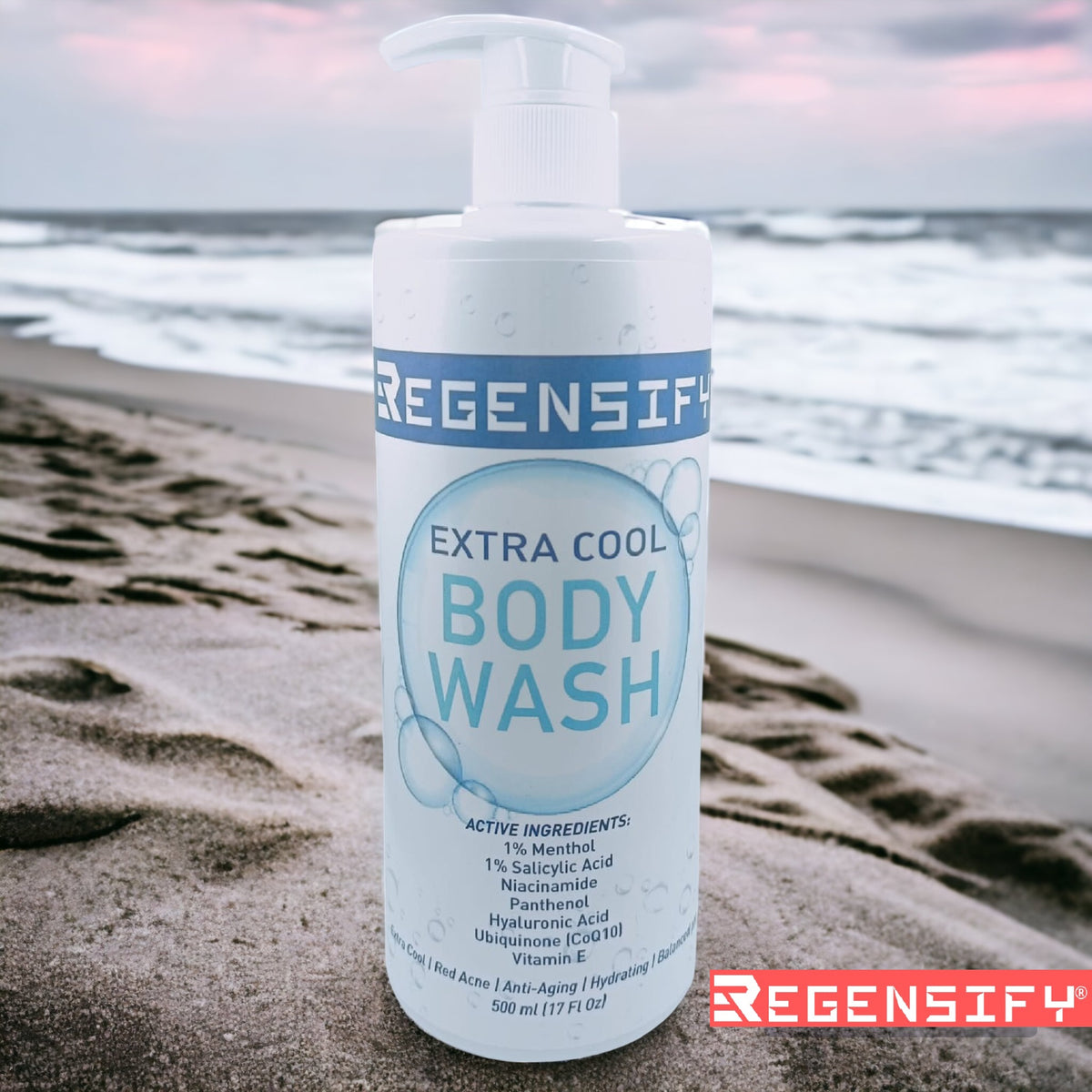 REGENSIFY Extra Cool Body Wash 500 ml